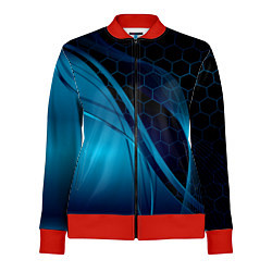 Женская олимпийка ABSTRACT BLUE