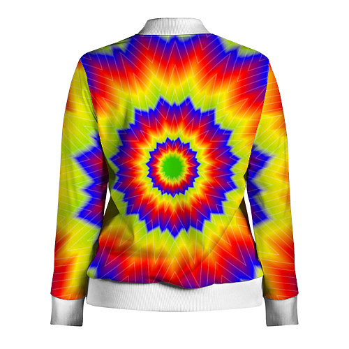 Женская олимпийка Tie-Dye / 3D-Белый – фото 2