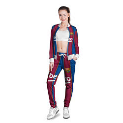 Олимпийка женская FC Barcelona 2021, цвет: 3D-белый — фото 2