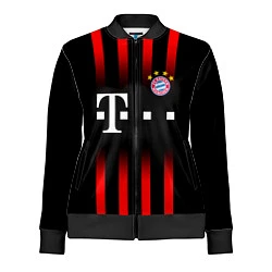 Олимпийка женская FC Bayern Munchen, цвет: 3D-черный