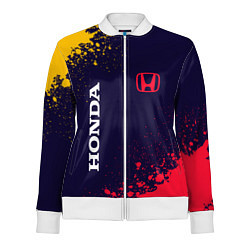 Олимпийка женская HONDA ХОНДА, цвет: 3D-белый