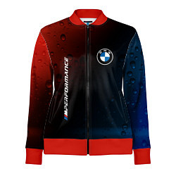 Олимпийка женская BMW БМВ, цвет: 3D-красный