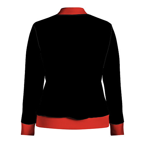 Женская олимпийка Fighter / 3D-Красный – фото 2