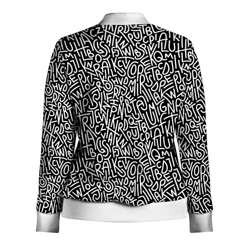 Женская олимпийка Grunge / 3D-Белый – фото 2