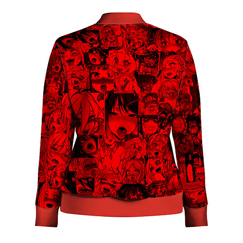 Женская олимпийка AHEGAO / 3D-Красный – фото 2