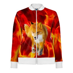 Олимпийка женская Fire Fox, цвет: 3D-белый