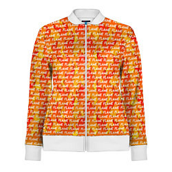 Олимпийка женская РЫЖЕЕ ПЛАМЯ GINGER FLAME, цвет: 3D-белый