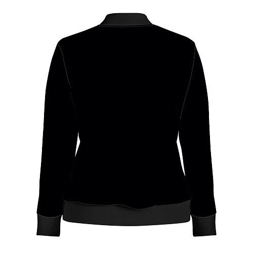 Женская олимпийка Marine Dualism / 3D-Черный – фото 2