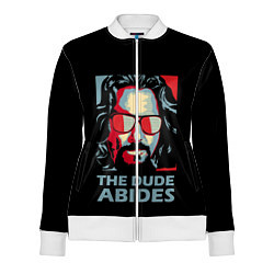 Олимпийка женская The Dude Abides Лебовски, цвет: 3D-белый