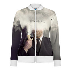 Олимпийка женская Это не я, цвет: 3D-белый