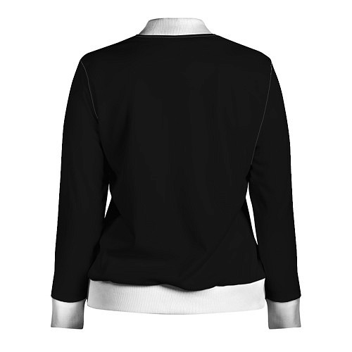 Женская олимпийка Кот - Жнец / 3D-Белый – фото 2