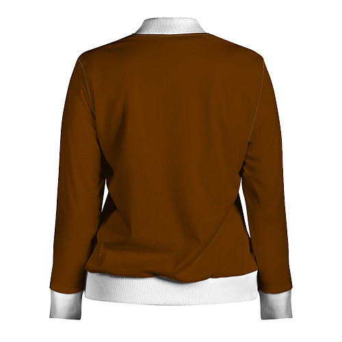 Женская олимпийка Американский Питбультерьер Pit Bull Terrier / 3D-Белый – фото 2