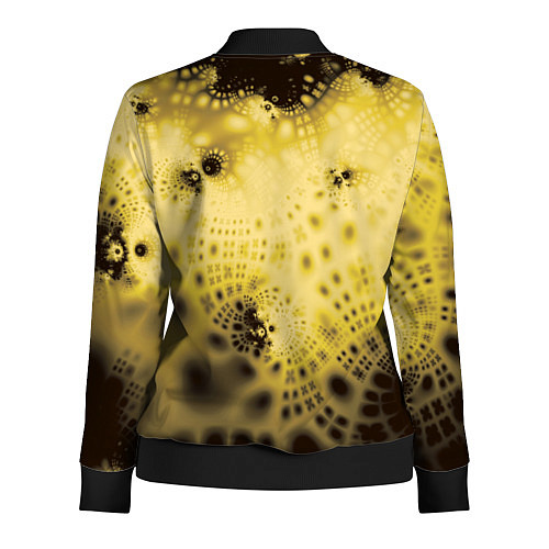 Женская олимпийка Коллекция Journey Желтый 588-4 / 3D-Черный – фото 2