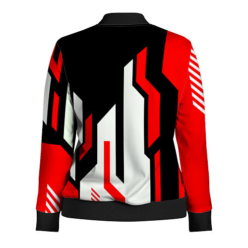 Женская олимпийка Mitsubishi Митсубиши Auto / 3D-Черный – фото 2