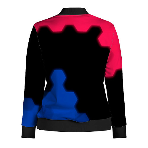 Женская олимпийка BARCELONA Sport - Графика / 3D-Черный – фото 2