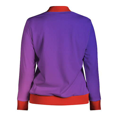 Женская олимпийка Бейдж логотип КР / 3D-Красный – фото 2