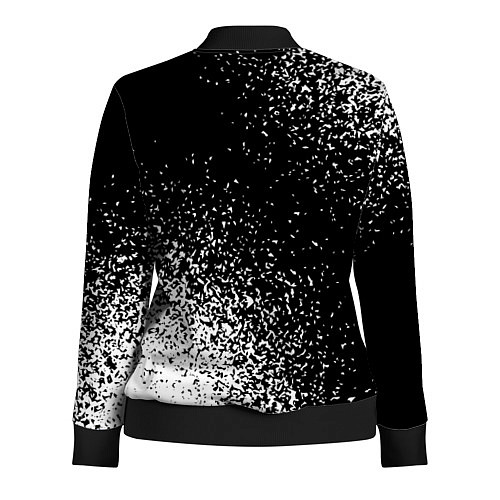 Женская олимпийка Thousand Foot Krutch и рок символ на темном фоне / 3D-Черный – фото 2