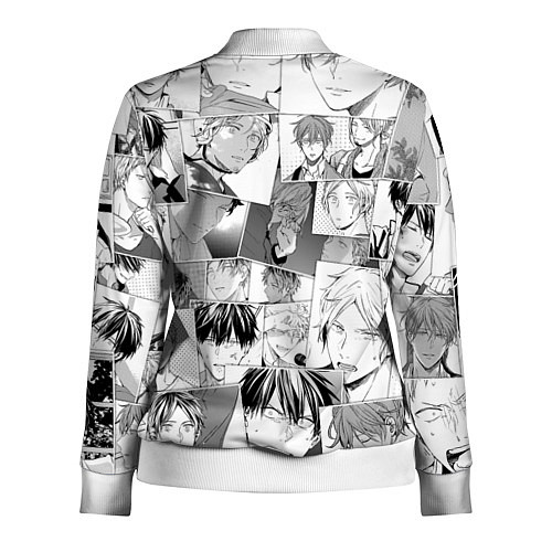 Женская олимпийка Дарованный паттерн / 3D-Белый – фото 2