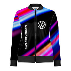 Олимпийка женская Volkswagen speed lights, цвет: 3D-черный
