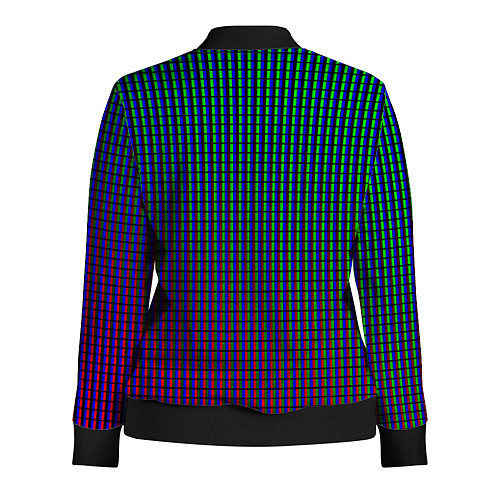 Женская олимпийка Multicolored texture / 3D-Черный – фото 2