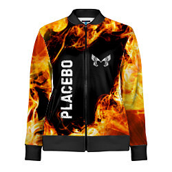 Олимпийка женская Placebo и пылающий огонь, цвет: 3D-черный