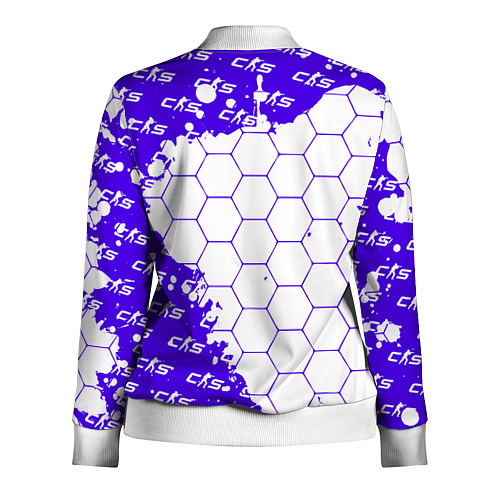 Женская олимпийка Counter Strike 2 Pattern / 3D-Белый – фото 2