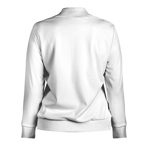 Женская олимпийка Одежда Man Face Roblox / 3D-Белый – фото 2