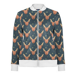 Женская олимпийка Паттерн милый лось