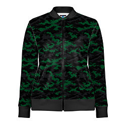 Женская олимпийка Точечный камуфляжный узор Spot camouflage pattern