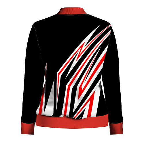 Женская олимпийка Хонда - белый и красный / 3D-Красный – фото 2