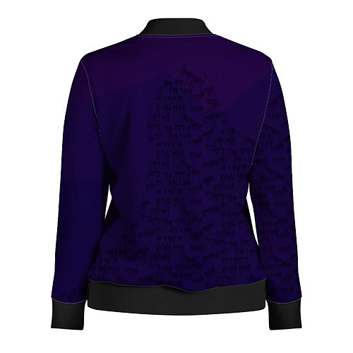 Женская олимпийка Дом с загадочной репутацией / 3D-Черный – фото 2