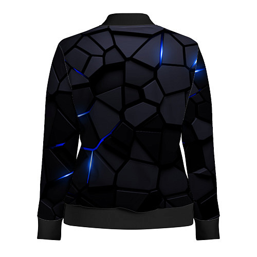 Женская олимпийка BMW Motorsport - плиты с эффектом свечения / 3D-Черный – фото 2