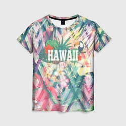 Футболка женская Hawaii Summer, цвет: 3D-принт
