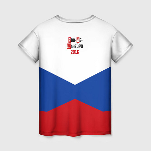 Женская футболка Россия 2016 / 3D-принт – фото 2