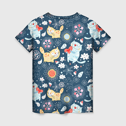 Женская футболка Котята / 3D-принт – фото 2