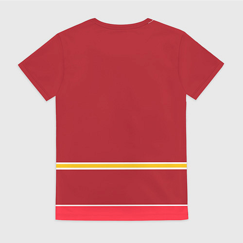 Женская футболка Calgary Flames / 3D-принт – фото 2