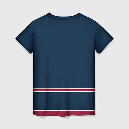 Женская футболка Colorado Avalanche / 3D-принт – фото 2