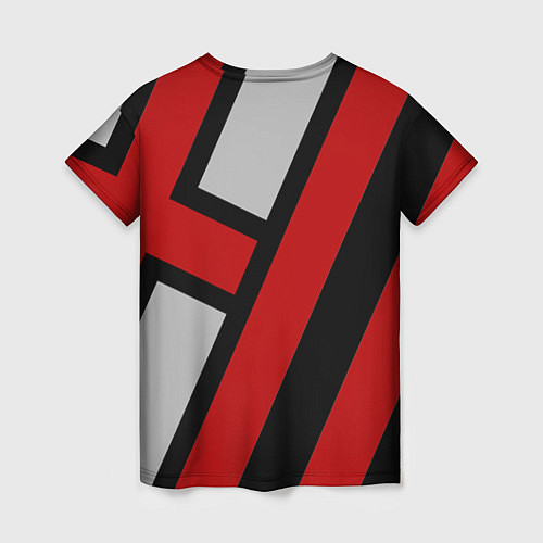 Женская футболка Milan FC 1899 / 3D-принт – фото 2