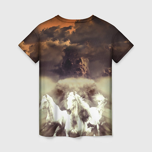 Женская футболка ЦСКА Москва / 3D-принт – фото 2