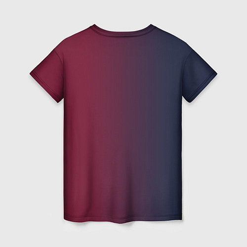 Женская футболка Sans / 3D-принт – фото 2