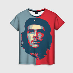 Футболка женская Che Guevara, цвет: 3D-принт