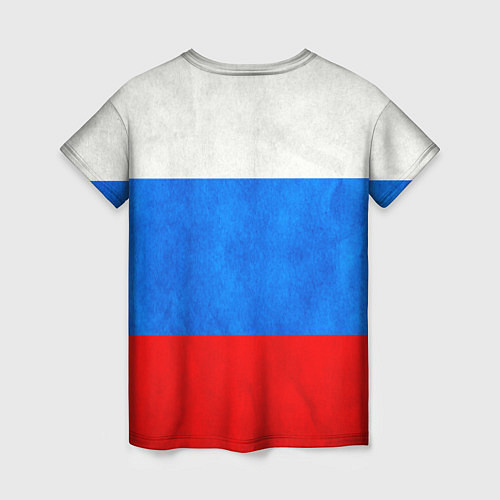 Женская футболка Russia: from 31 / 3D-принт – фото 2