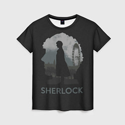 Футболка женская Sherlock World, цвет: 3D-принт