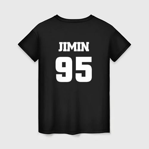 Женская футболка BTS: Jimin / 3D-принт – фото 2