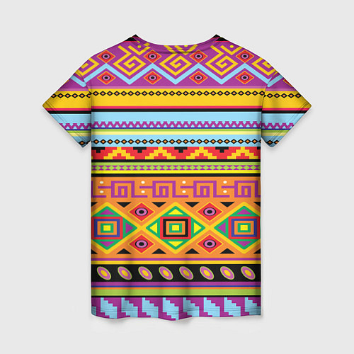 Женская футболка Этнический орнамент / 3D-принт – фото 2