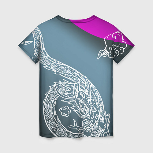 Женская футболка CS:GO Kumicho Dragon Style / 3D-принт – фото 2