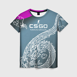 Футболка женская CS:GO Kumicho Dragon Style, цвет: 3D-принт