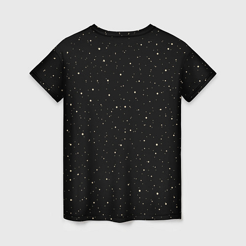 Женская футболка Лунный наездник / 3D-принт – фото 2
