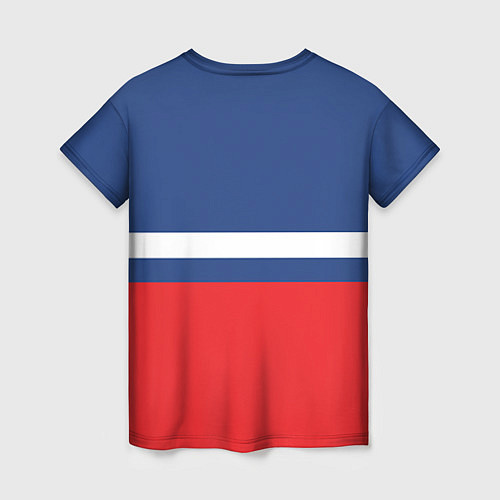 Женская футболка Флаг космический войск РФ / 3D-принт – фото 2