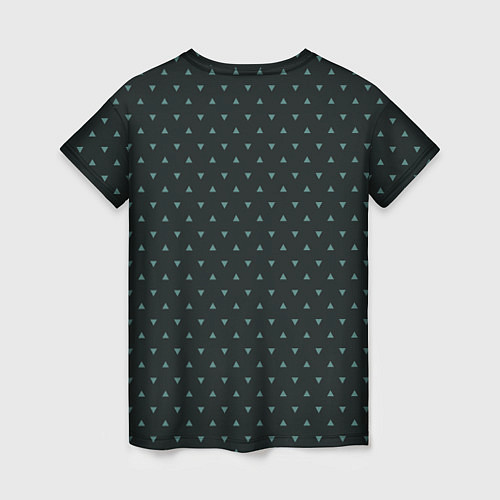 Женская футболка Горный олень / 3D-принт – фото 2